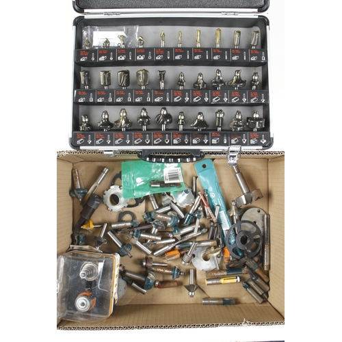 126 - Quantity of TREND and other router bits G+