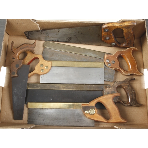 244 - Four b/b saws and 3 others G+