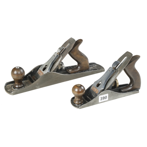 390 - STANLEY Nos 3 and 5 bench planes G+