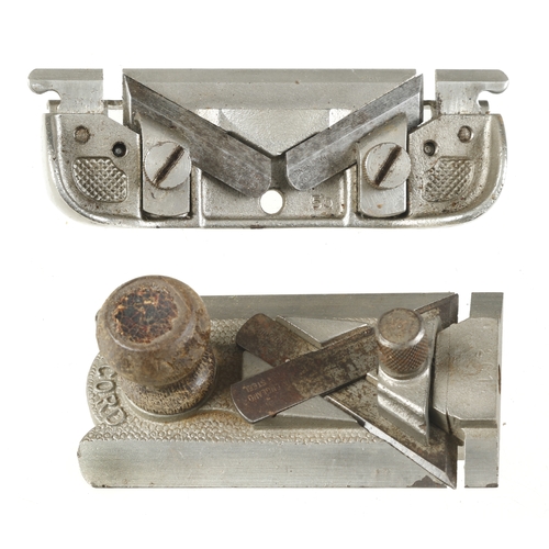 421 - A RECORD No 2506 L & R rebate plane and another No 79 by STANLEY G+