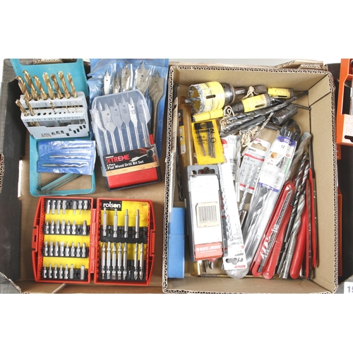 158 - Quantity of drill bits etc G+