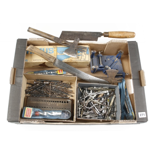 271 - Two crate hammers etc G