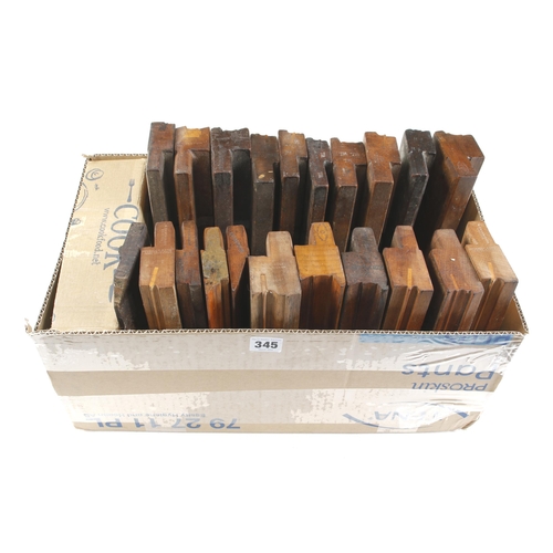 345 - 20 moulding planes G+