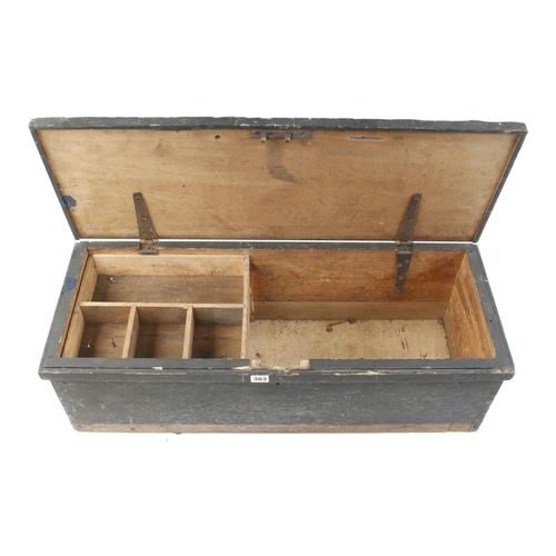 363 - Two pine tool boxes G