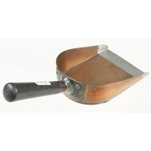 596 - A copper coin shovel G