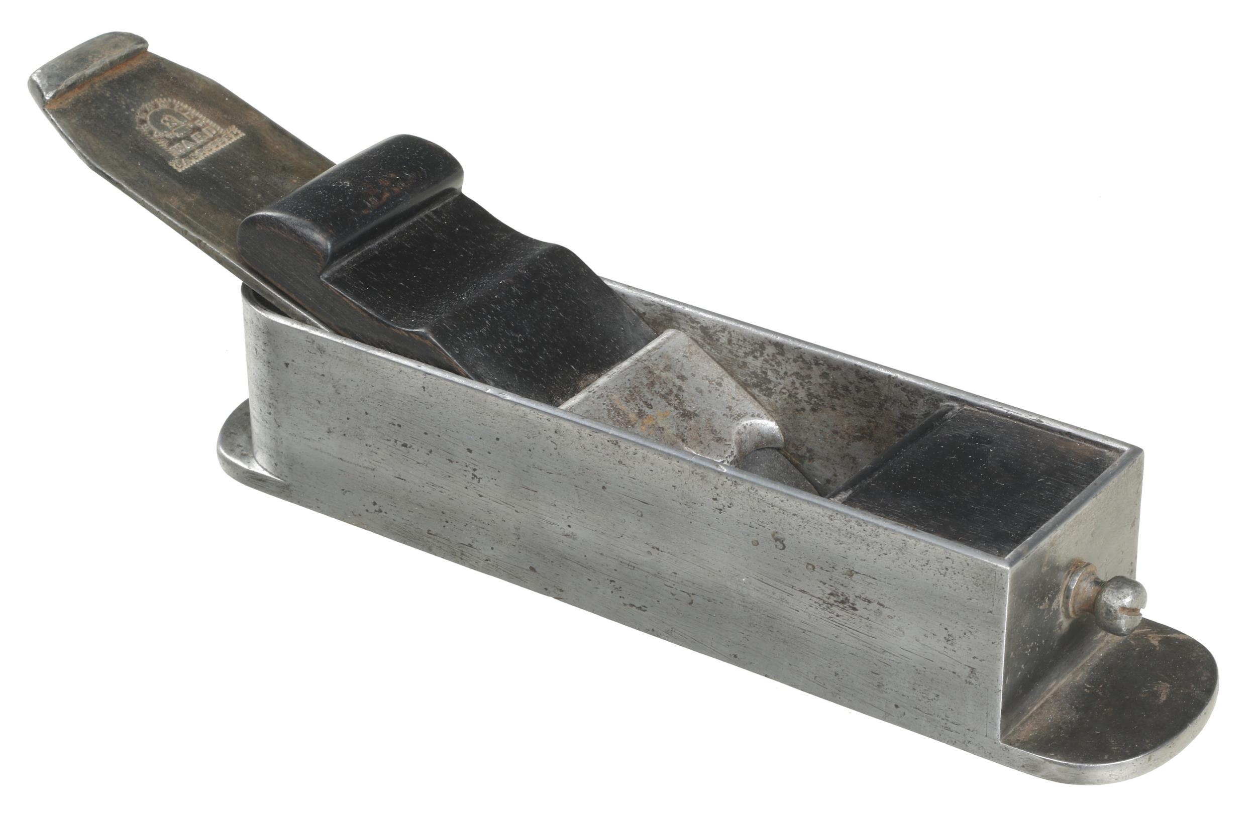 A D t Steel Mitre Plane 10 X 2 3 8 With Rosewood Infill And Wedge 