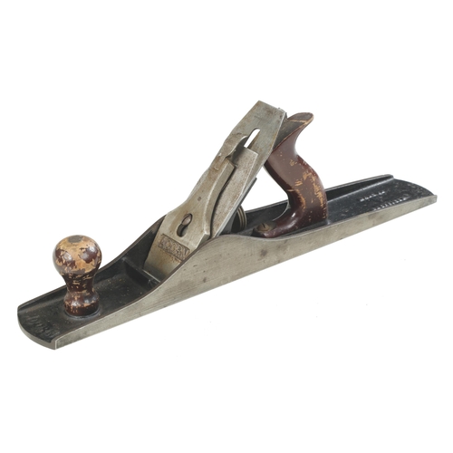 853 - A rare ACORN No 6 fore plane with orig Acorn iron G+