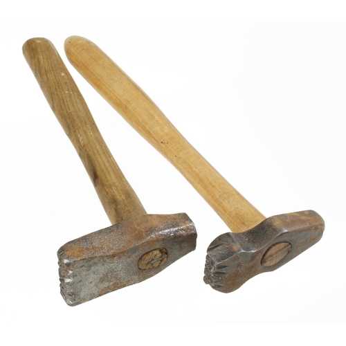 870 - Two forester's marking hammers with M124C and JG&S G