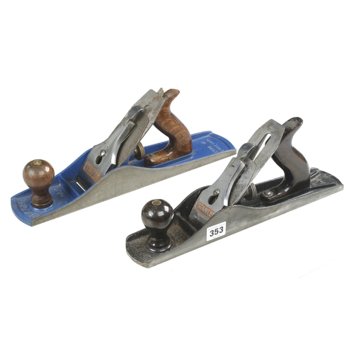 353 - STANLEY No 5 and RECORD No 05 1/2 bench planes G+