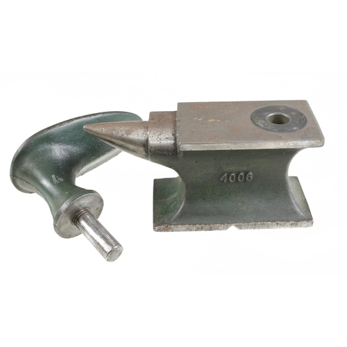 554 - A HARPER No 4006 anvil with stake 8