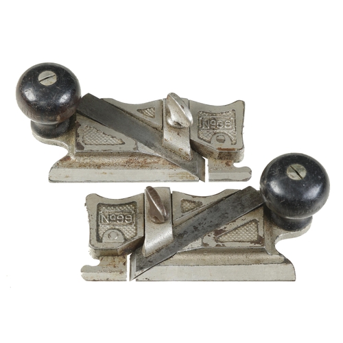 683 - A pair of STANLEY Nos 98 and 99 side rebate planes G