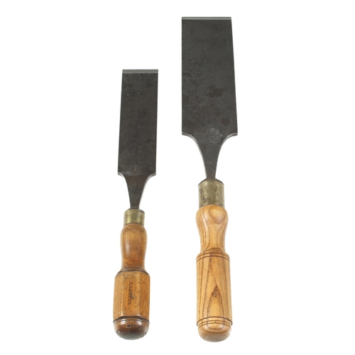 714 - Two firmer chisels by WARD and SORBY 3