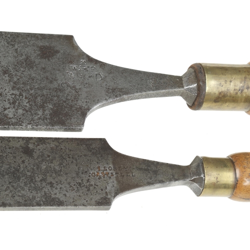 714 - Two firmer chisels by WARD and SORBY 3