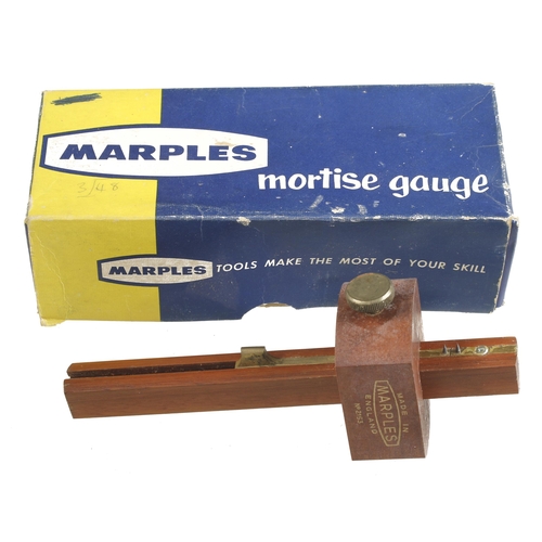 848 - An unused MARPLES No 2153 mortice gauge in orig box F