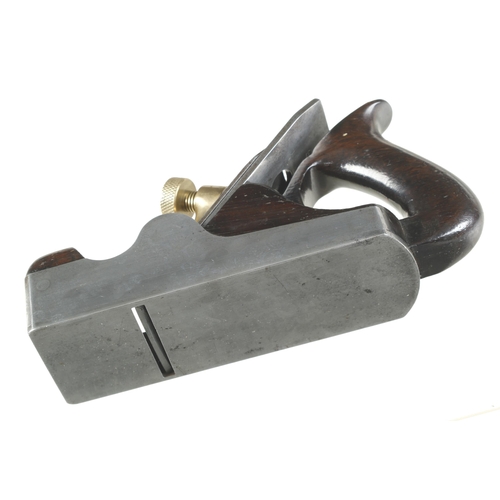 861 - A d/t steel STEWART SPIERS No 7 parallel smoother with closed handle and orig Spiers iron G+