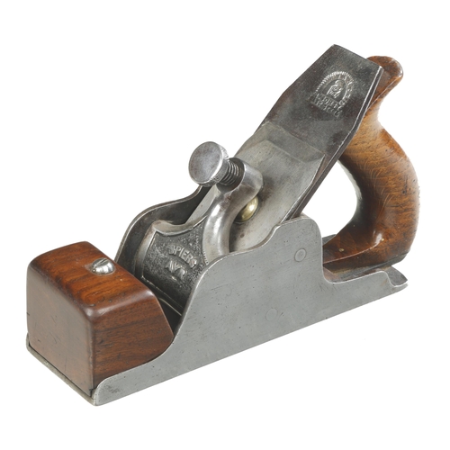 866 - A late model SPIERS iron smoother with impressed mark SPIERS AYR on steel lever with probably replac... 