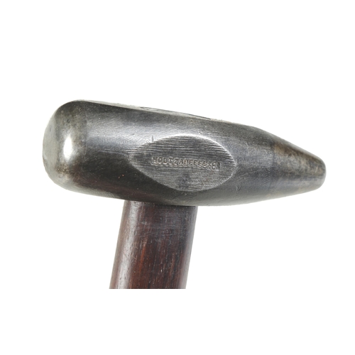 914 - An unusual hammer by HOLTZAPFFEL with rosewood handle F