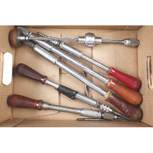 166 - Eight Yankee pump screwdrivers G+