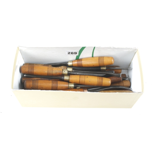 269 - 20 carving tools G+