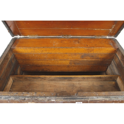 369 - A pine tool chest 37