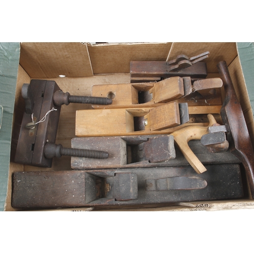 393 - A quantity of wood planes for restoration G-