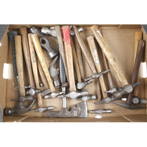 489 - 27 hammers etc G