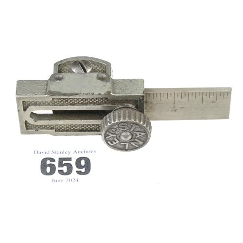 659 - A STANLEY No 7 pitch adjuster G+