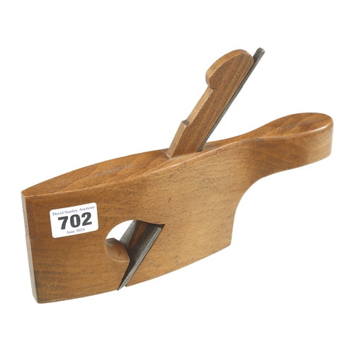 702 - An unusually large and very little used tailed rebate plane by GRIFFITHS F