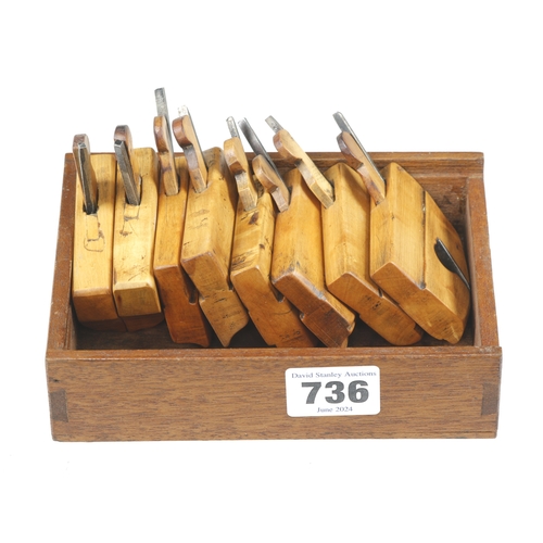 736 - Four pairs of miniature 2 1/2