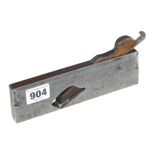 904 - A d/t steel skew mouth rebate plane by ARCHER Googe St (poor mark) 7