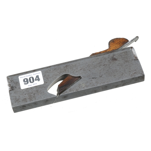 904 - A d/t steel skew mouth rebate plane by ARCHER Googe St (poor mark) 7