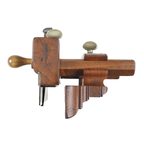 922 - A bridle plough by GRIFFITHS c/w orig boxwood side handle, slight bruising to wedge o/w G++