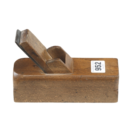 952 - A MATHIESON sliding box type chamfer plane G