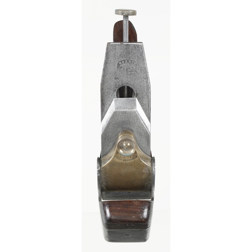 969 - An iron NORRIS A50 smoother with Norris Patent Adjustable on lever 60% early Norris 2 1/4