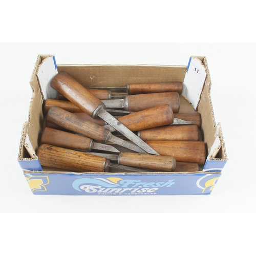 11 - 14 mortice chisels G+