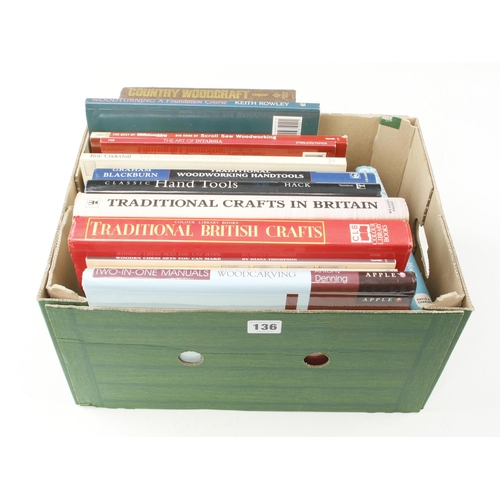 136 - A box of books G+