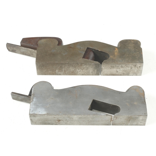 2 - Two iron shoulder planes 1 3/8