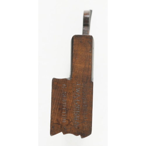 1022 - A moulding plane by J.L.CARVER also stamped W.GREENSLADE (see BPM3 p244) G+