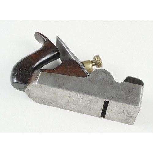 1062 - A d/t steel parallel smoother by SPIERS with embossed brass lever and orig Spiers iron and back iron... 