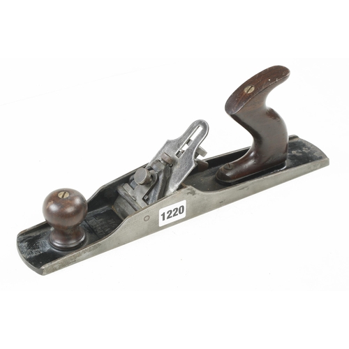 1220 - A SARGENT VBM 714 low angle jack plane with rosewood handle and knob G+