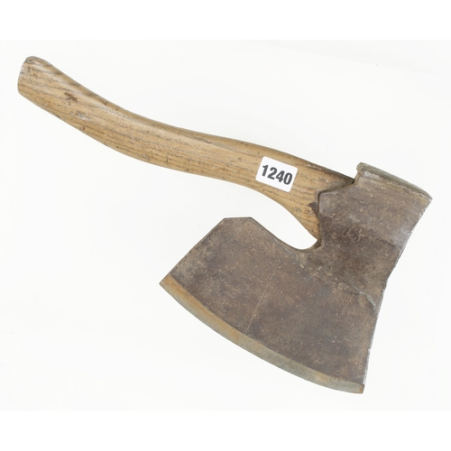 1240 - A R/H side axe by J.HARRISON with 8