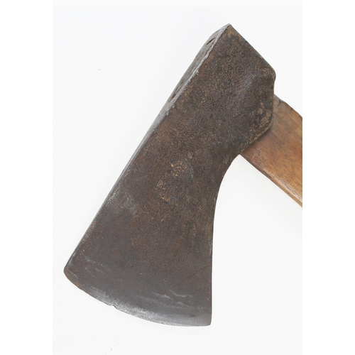 1258 - A heavy felling axe by WHITEHOUSE with Royal Oak Axes stamp 6