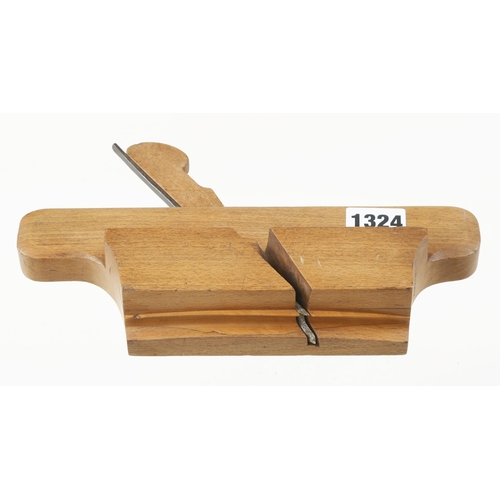 1324 - An unusual and little used fully boxed radiused bead plane by MOSELEY with twin handles and 5 1/2