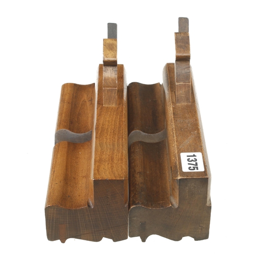 1375 - Two little used 19c moulding planes 3 3/8