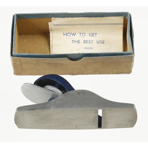 1418 - An unused RECORD No 0102 block plane with instructions in orig box F