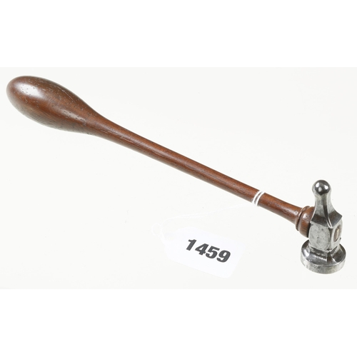 1459 - A fine French? hammer by LUCIEN HUGONIOT TISSOT with rosewood handle F