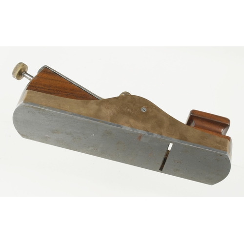 1541 - A heavy, steel soled gunmetal mitre plane 10