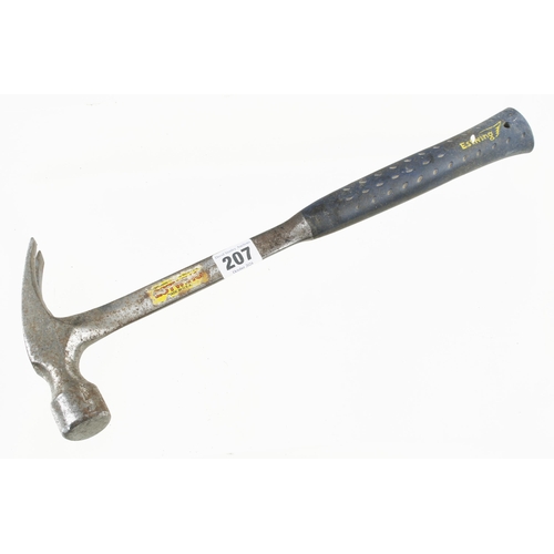 207 - An ESTWING E3-248 claw hammer G