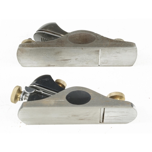 220 - A recent STANLEY adjustable block plane and another G+