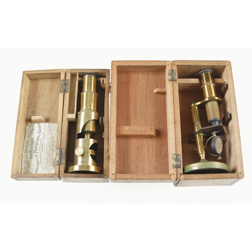 294 - Two students microscopes in orig boxes G+